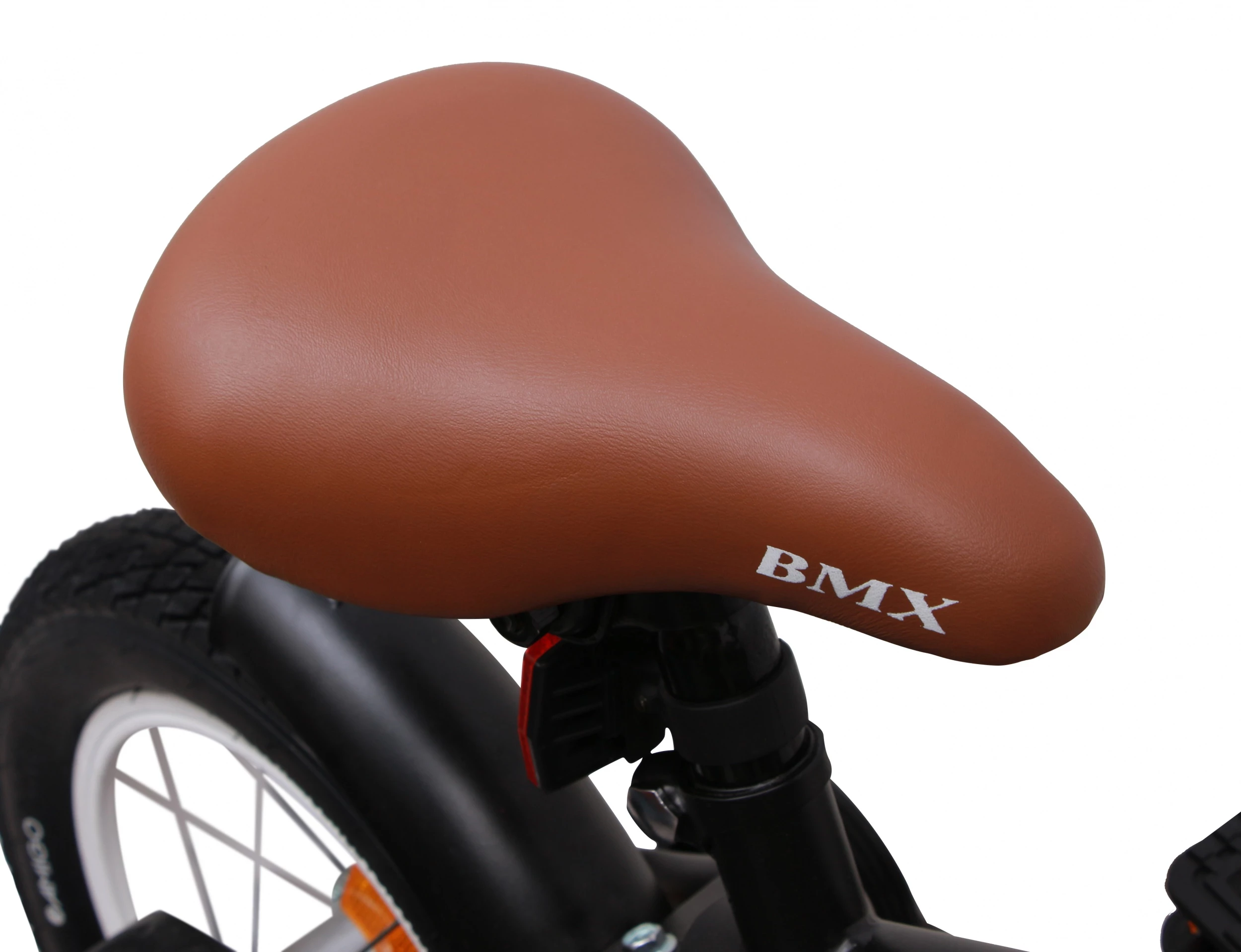 AMIGO BMX Fun 12 Zoll Jungen Rücktrittbremse Mattschwarz – Bild 5