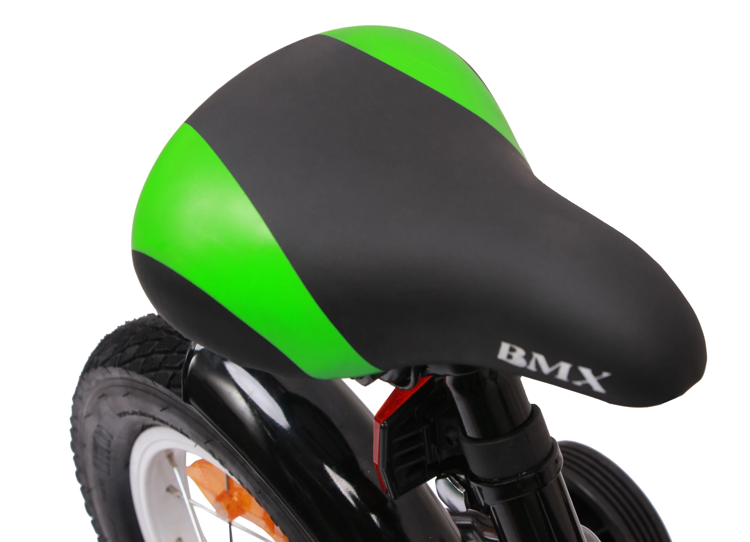 AMIGO BMX Fun 12 Zoll Jungen Rücktrittbremse Grün/Mattschwarz – Bild 5