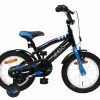 AMIGO BMX Fun 14 Zoll Jungen Rücktrittbremse Schwarz/Blau