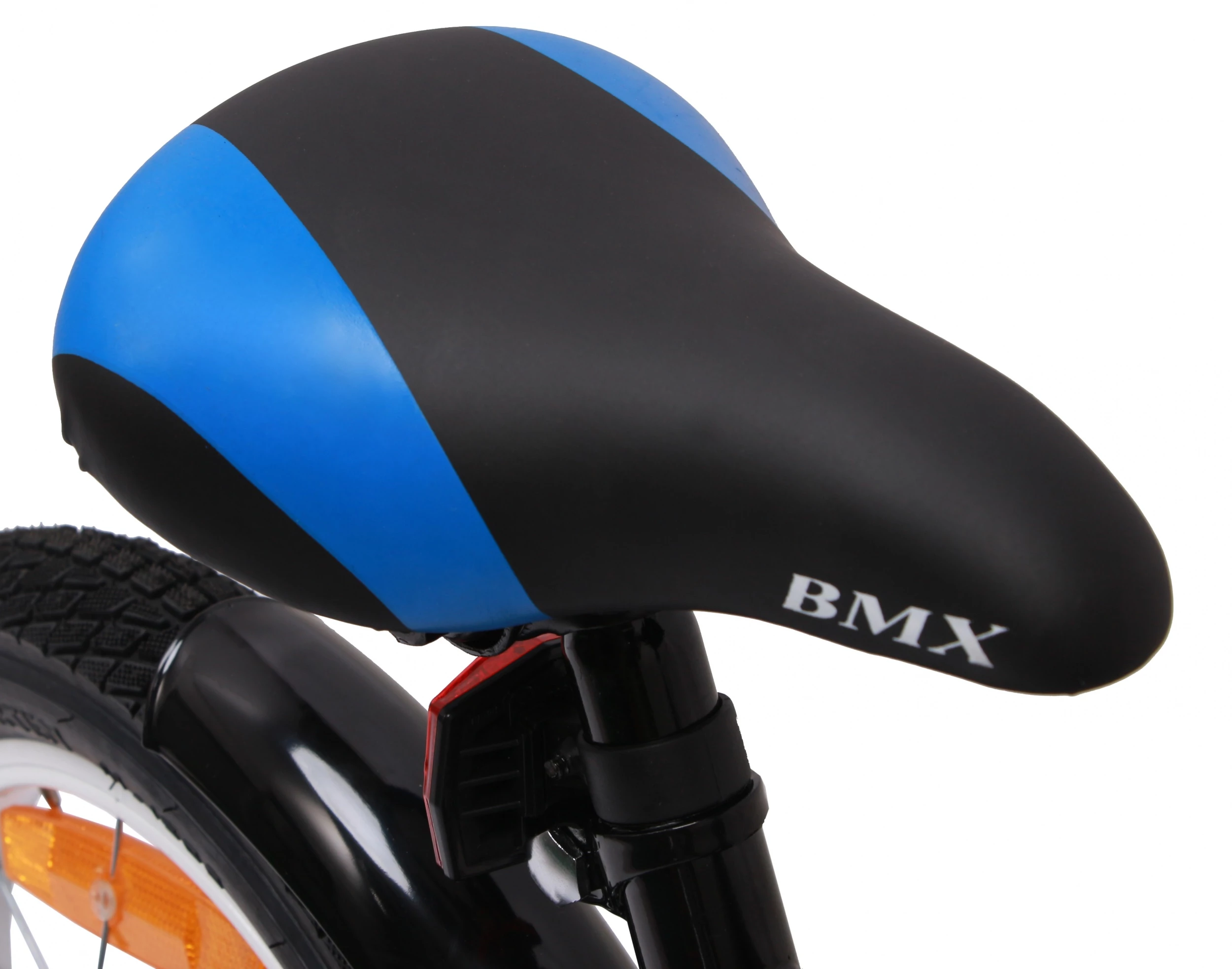 AMIGO BMX Fun 14 Zoll Jungen Rücktrittbremse Schwarz/Blau – Bild 4