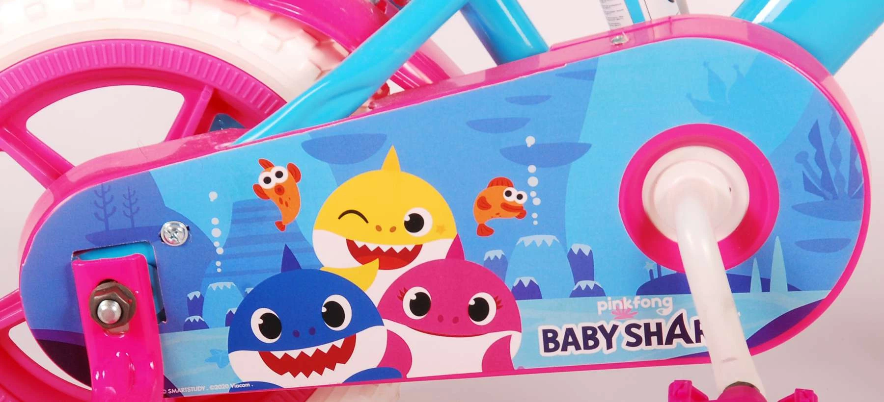 Pinkfong Baby Shark-S 10 Zoll 20 Cm Mädchen Über Treppen Blau/Rosa – Bild 9