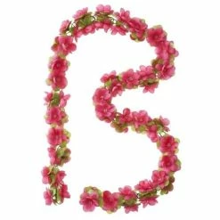 Basil Blumenstrand Flower Garland 120 Cm Fuchsia