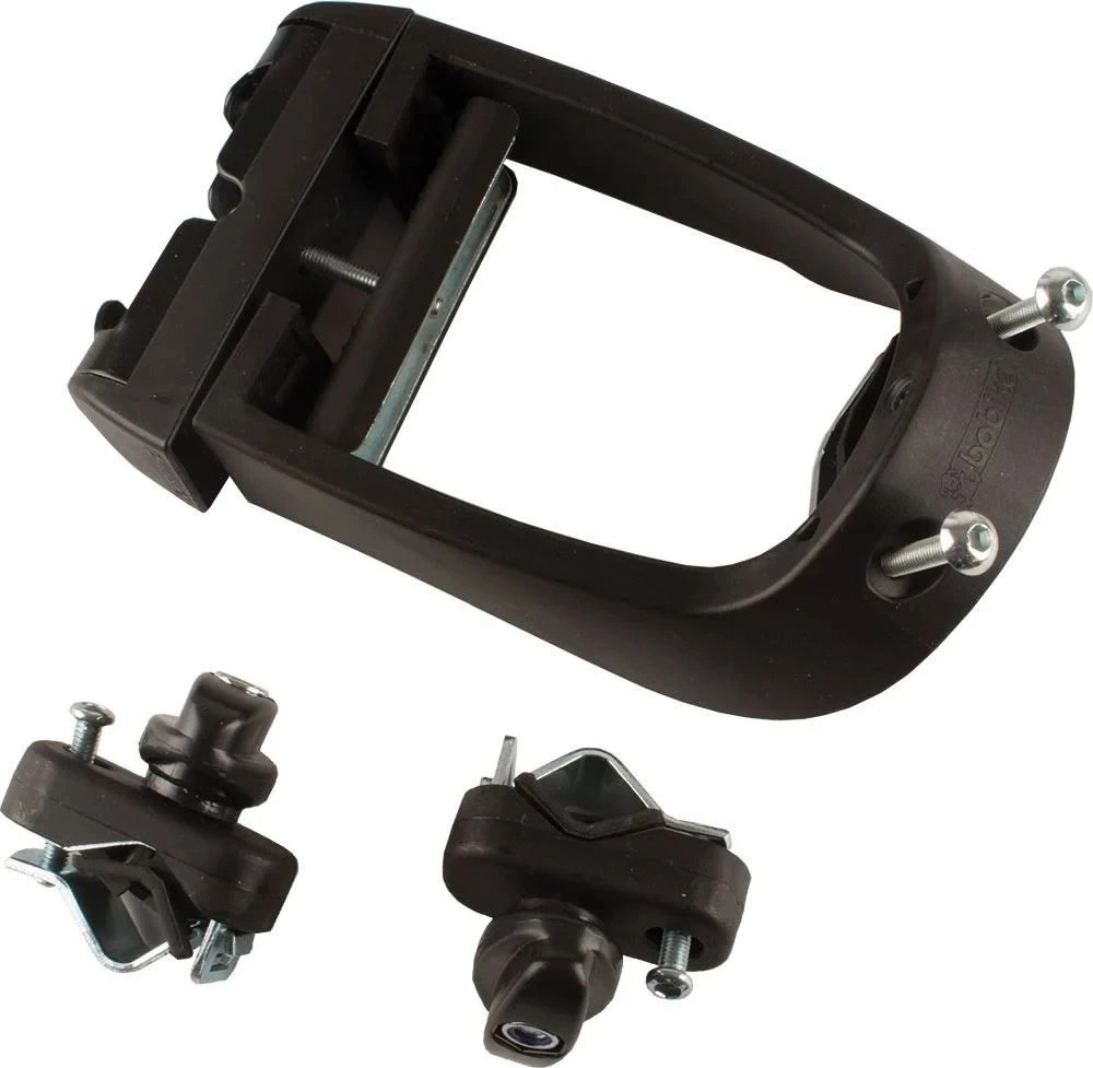 Bobike ATB Halter Sattelrohrhalterung 20 Cm Schwarz 4-teilig