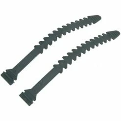 Bobike Fußschlaufen Junior 25 Cm Schwarz 2 Stück