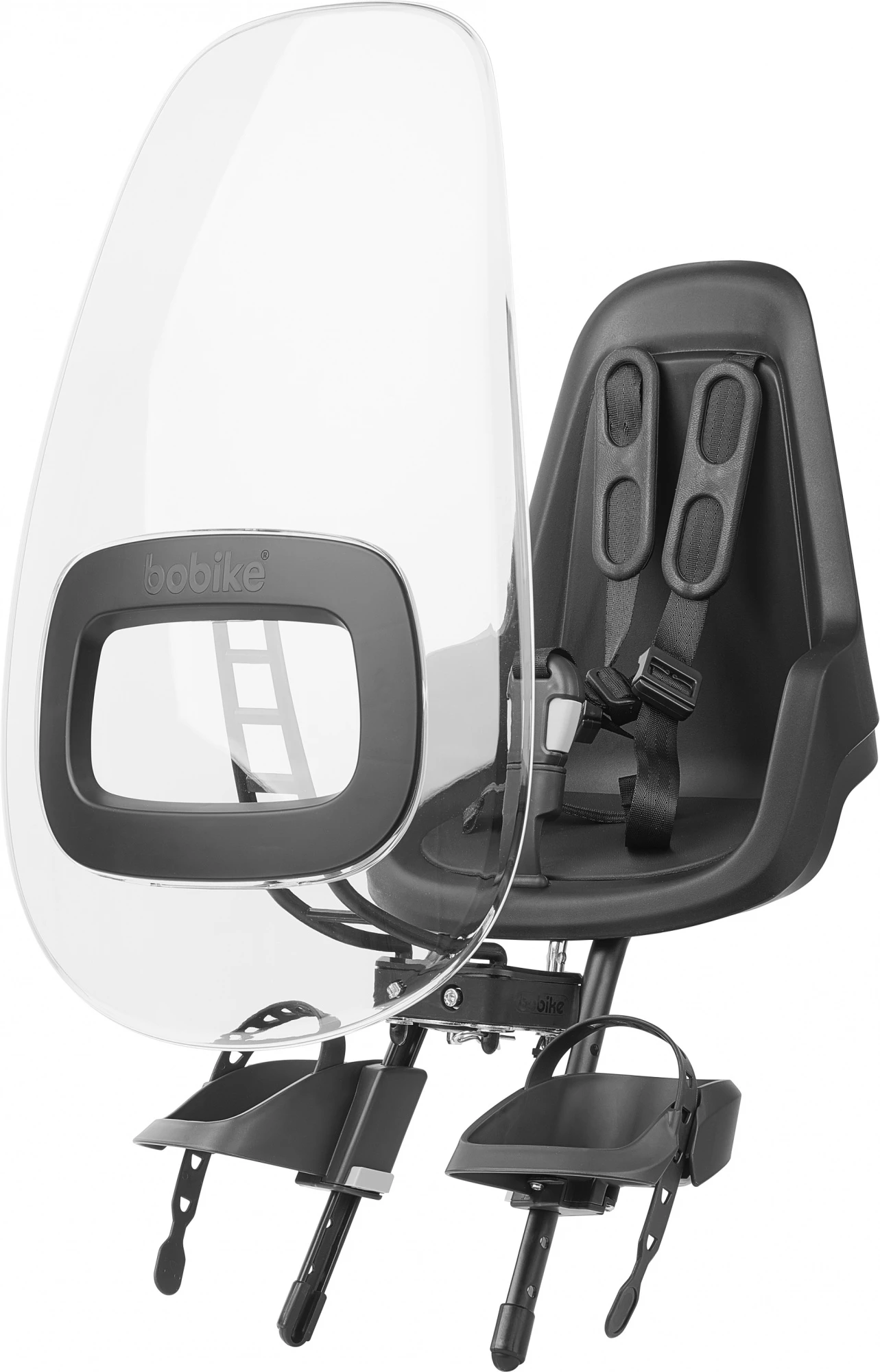 Bobike Windschutzscheibe One+ Urban Weiß/schwarz – Bild 2