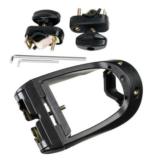 Bobike Sattelrohrschelle 2000Stahl Schwarz 5-teilig