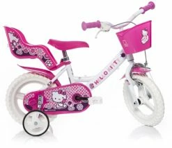 Dino Hello Kitty 12 Zoll 21 Cm Mädchen Über Treppen Weiß/Rosa