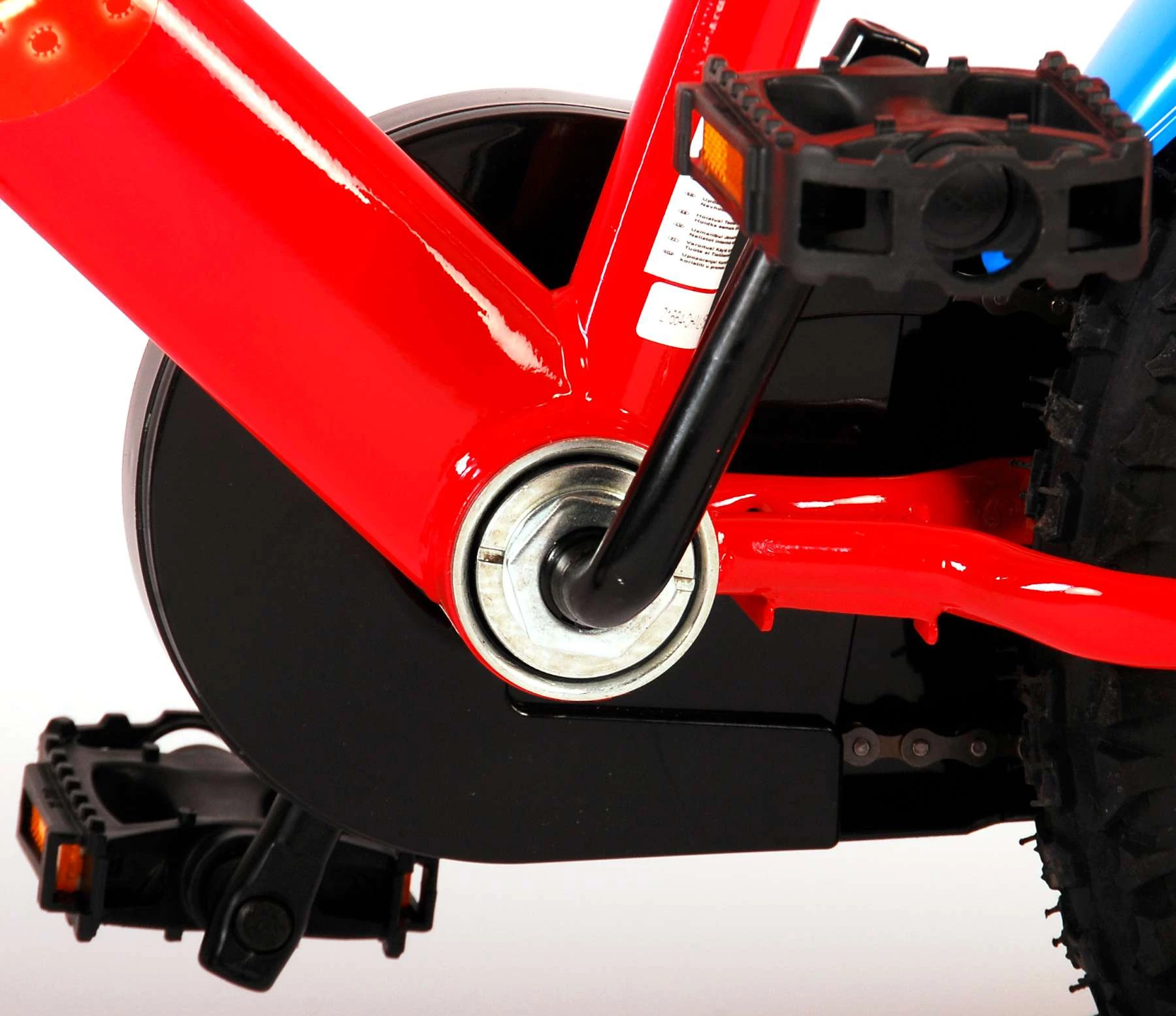 Marvel Spider-Man 16 Zoll 28 Cm Jungen Rücktrittbremse Blau/Rot – Bild 9