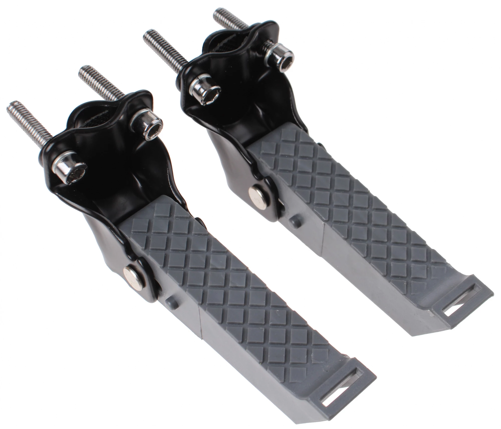 Mirage Faltbar Fußstützen Mit Riemen Schwarz / Grau