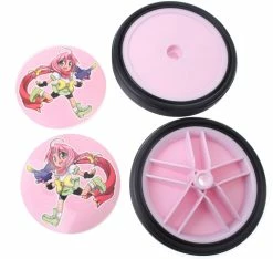 Pexkids Stützräder 12-20 Inch Mila PVC Schwarzes Mit Rosa