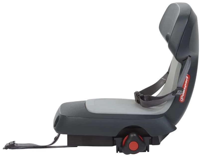 Polisport Duo-Fahrradsitz Hinten Guppy Junior Grau CFS 8636100010 – Bild 2