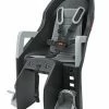 Polisport Fahrradsattel Hinten Guppy Maxi-Trägerbefestigung Schwarz/grau
