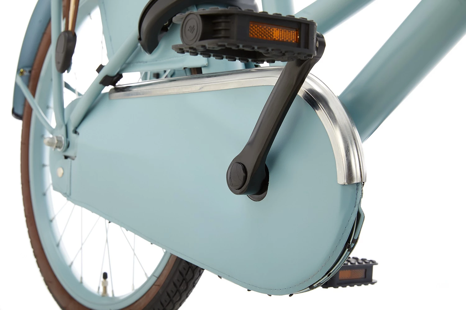 Popal Daily Dutch Basic 20 Zoll 32 Cm Mädchen Rücktrittbremse Mattblau – Bild 4