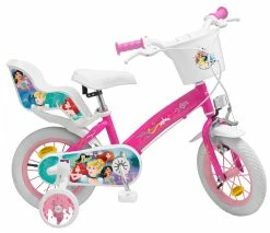 Disney Princess 12 Zoll 22 Cm Mädchen Felgenbremse Rosa/Weiß