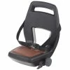 Qibbel Fahrradrücksitz Junior Komplett Schwarz/braun-S