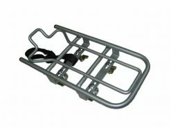 Steco Gepäckträger Universaladapter Silber