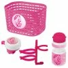 Ventura Accessoire-Set PaardMädchen Rosa/weiß 4-teilig