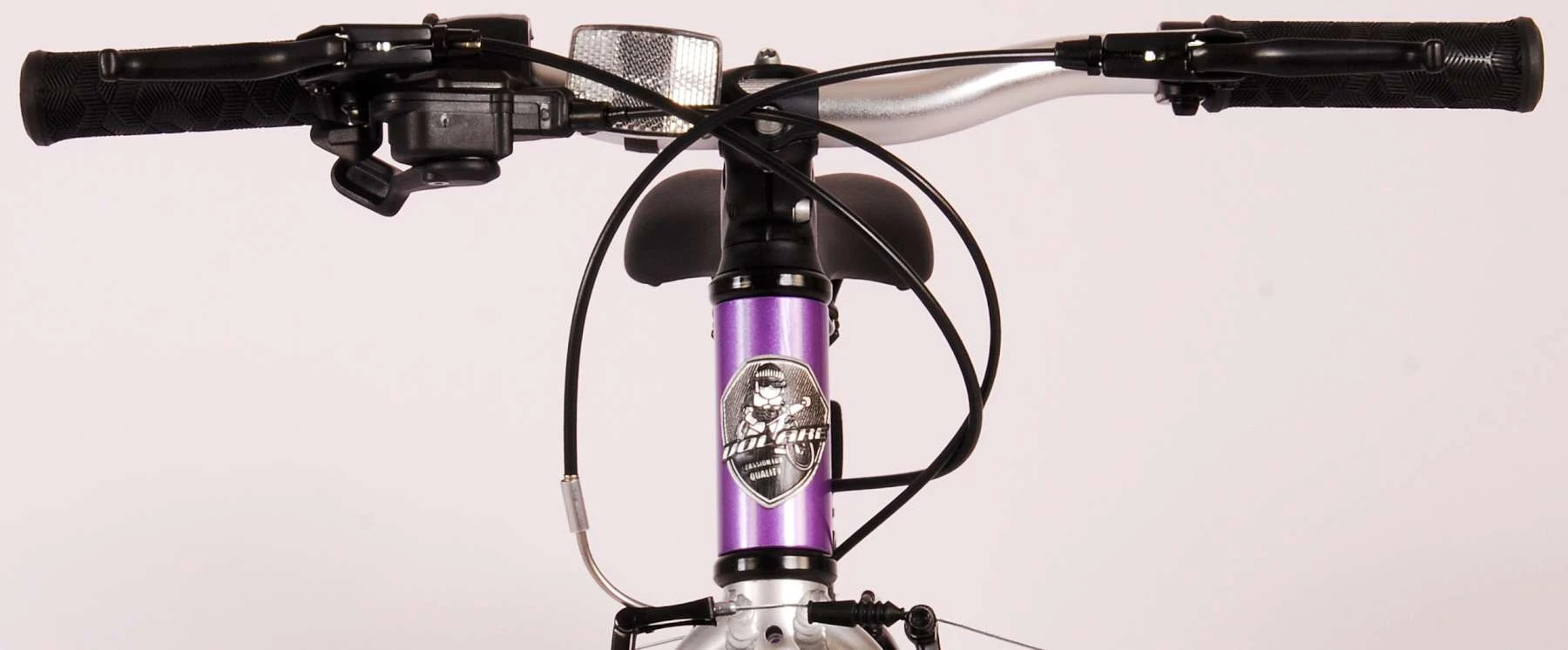 Volare Dynamic 20 Zoll Mädchen 7G Felgenbremse Violett – Bild 4