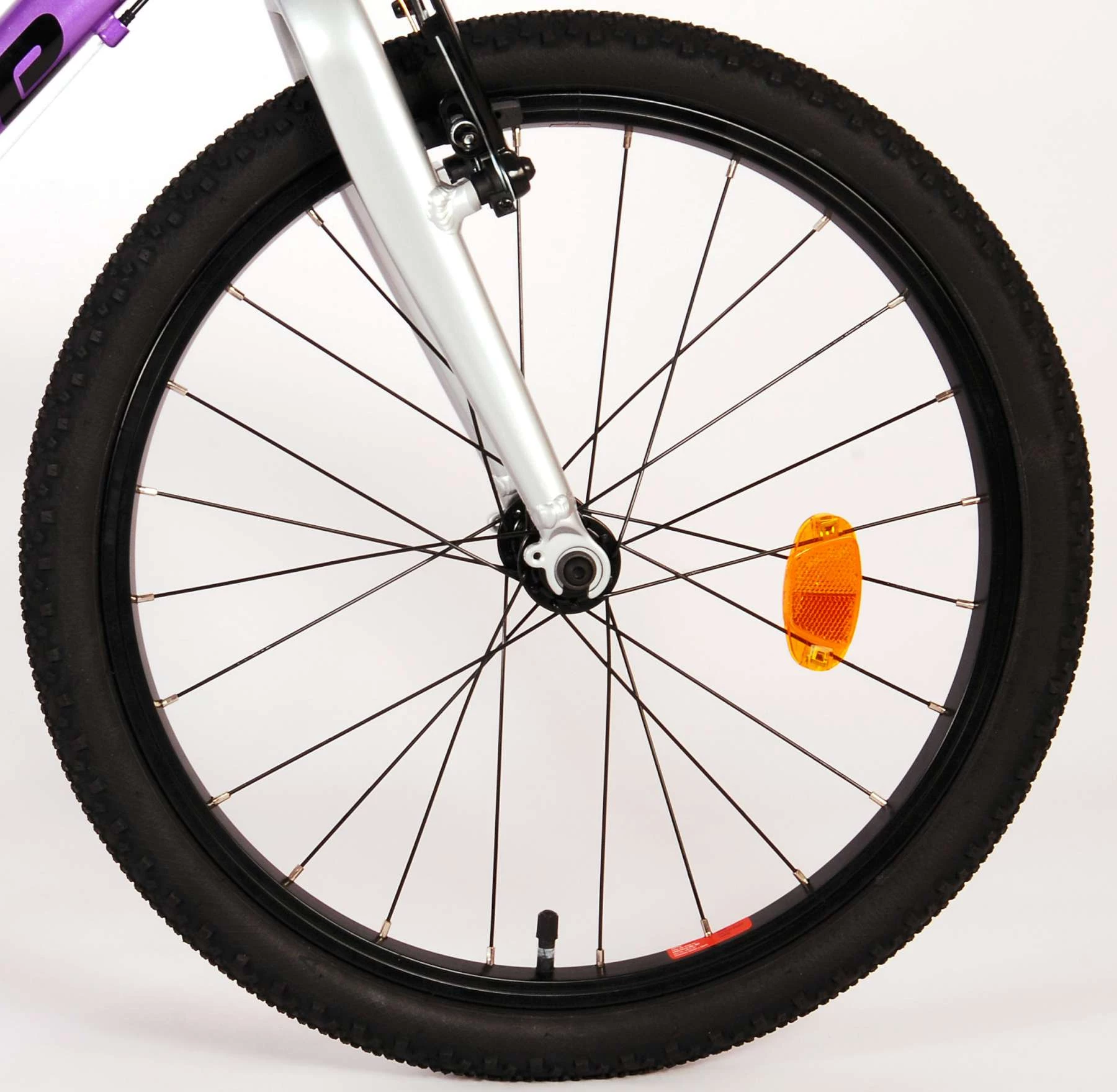 Volare Dynamic 20 Zoll Mädchen 7G Felgenbremse Violett – Bild 6