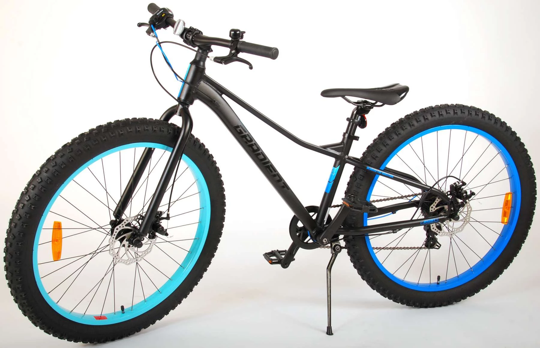 Volare Gradient 26 Zoll 36 Cm Jungen 7G Mechanische Scheibenbremse Schwarz/Blau – Bild 10