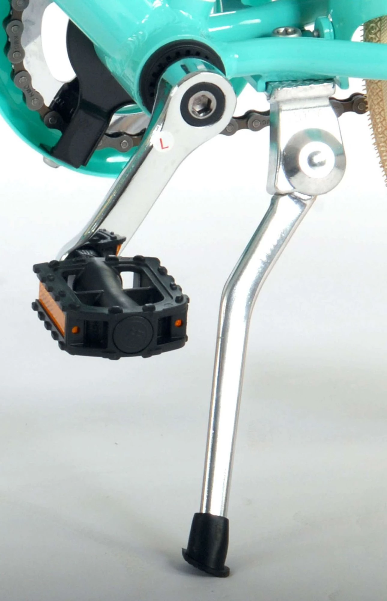 Volare Melody 18 Zoll 26 Cm Mädchen Rücktrittbremse Türkis – Bild 7