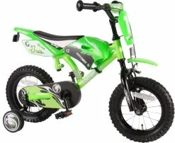 Volare Motobike 12 Zoll 21,5 Cm Jungen Rücktrittbremse Grün