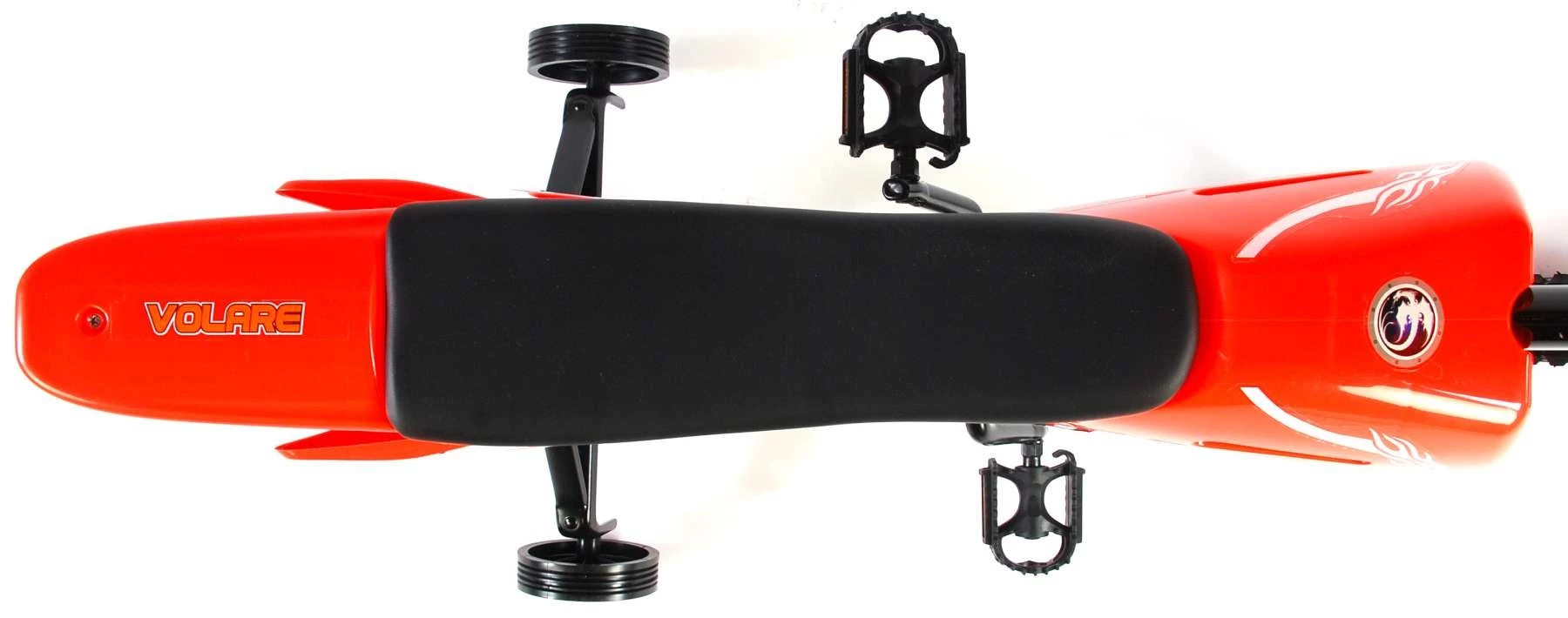 Volare Motorbike 16 Zoll 25,4 Cm Jungen Rücktrittbremse Schwarz/Rot – Bild 3