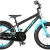 Volare Rocky 16 Zoll 26 Cm Jungen Rücktrittbremse Schwarz/Blau