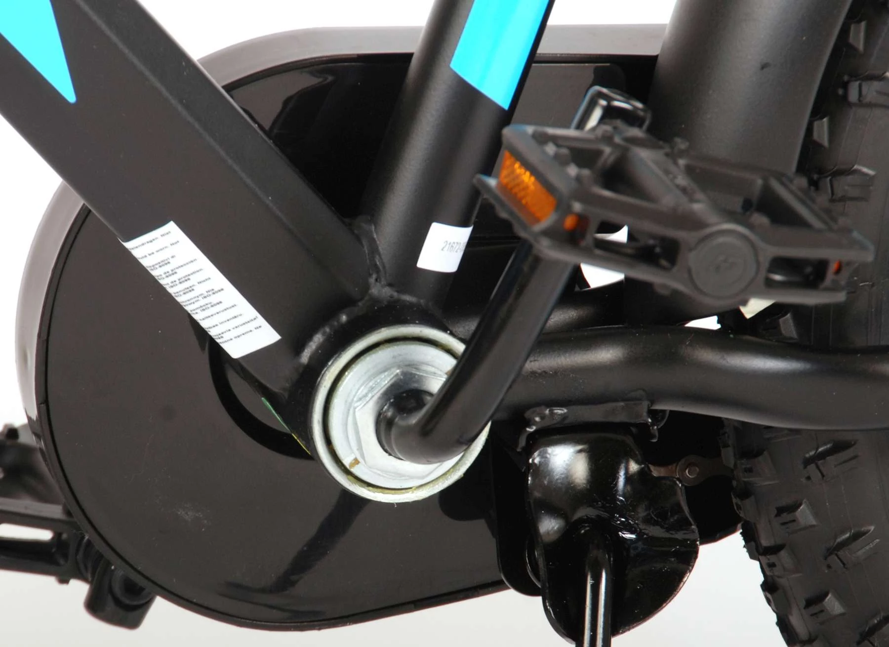 Volare Rocky 16 Zoll 26 Cm Jungen Rücktrittbremse Schwarz/Blau – Bild 7